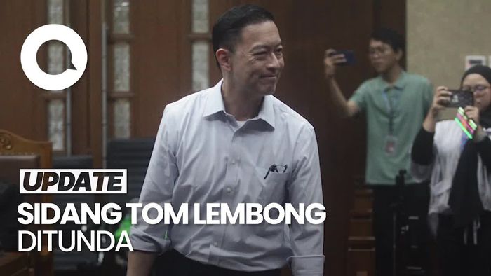 Video: Sidang Tom Lembong Kembali Ditunda, Ini Alasannya