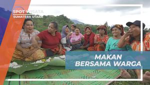 Makan Bersama Warga di Desa Lingga, Sumatera Utara