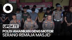 Video: Geng Motor Serang Remaja Masjid di Makassar Dibekuk Polisi