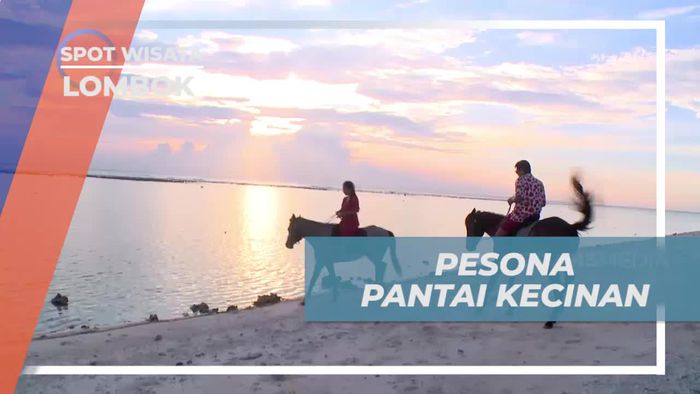 Menunggang Kuda Menyusuri Pantai Kecinan, Lombok