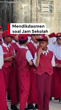 Video: Respons Mendikdasmen soal Kebijakan Masuk Sekolah Pukul 6 Pagi