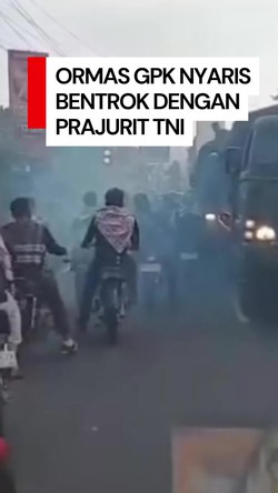 Video: Ormas GPK Nyaris Bentrok dengan TNI di Magelang, Berujung Minta Maaf