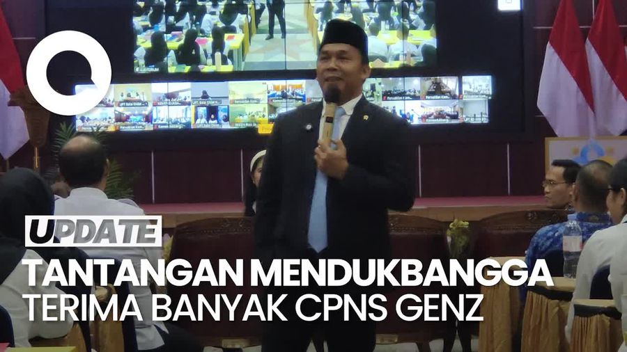 Video Mayoritas CPNS Kemendukbangga GenZ, Menteri Wihaji Minta Kreativitas dan Inovasi