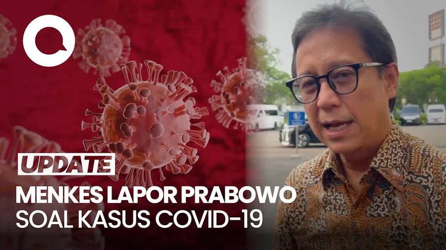 Video Menkes Budi Dipanggil Prabowo ke Istana, Laporkan Kasus Covid-19