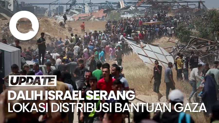 Video Dalih Israel Tembak Warga Gaza Saat Antre Bantuan: Menimbulkan Ancaman