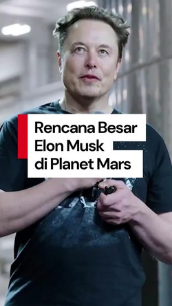 Video Bicara Timeline Elon Musk Terbangkan Starship ke Mars 2026