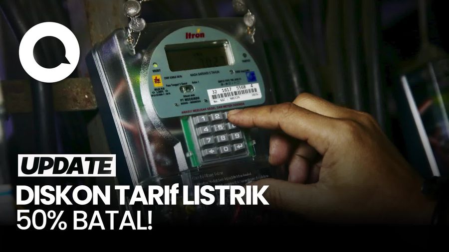 Video: Pemerintah Batal Beri Diskon Tarif Listrik 50 Persen, Kenapa?