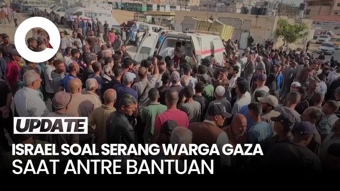 Video: Dalih Israel Tembak Warga Gaza saat Antre Bantuan