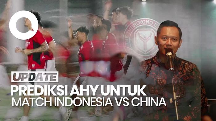 Video: AHY Prediksi Indonesia Menang Melawan China dengan Skor 2-0