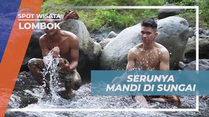 Menikmati Kesegaran Sungai Desa Bayan, Lombok