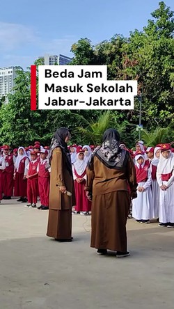 Video: Bedah Perbedaan Penetapan Jam Masuk Sekolah Jakarta-Jabar