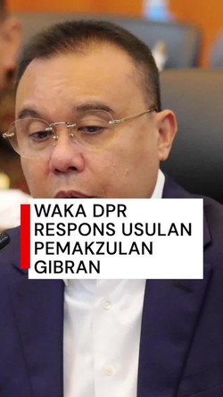 Video: Kata Dasco soal Forum Purnawirawan TNI Minta Pemakzulan Gibran