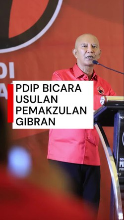 Video Said PDIP soal Usulan Pemakzulan Gibran: Mari Taati Konstitusi