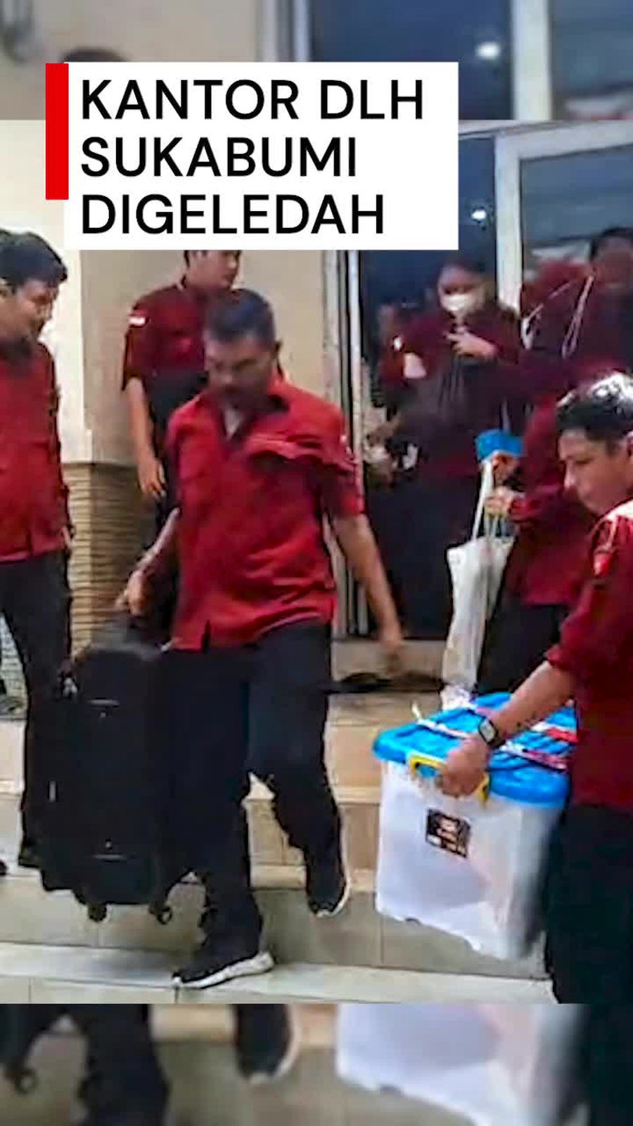 Video Kejari Geledah Kantor DLH Sukabumi, Sita 50 Dokumen-Laptop