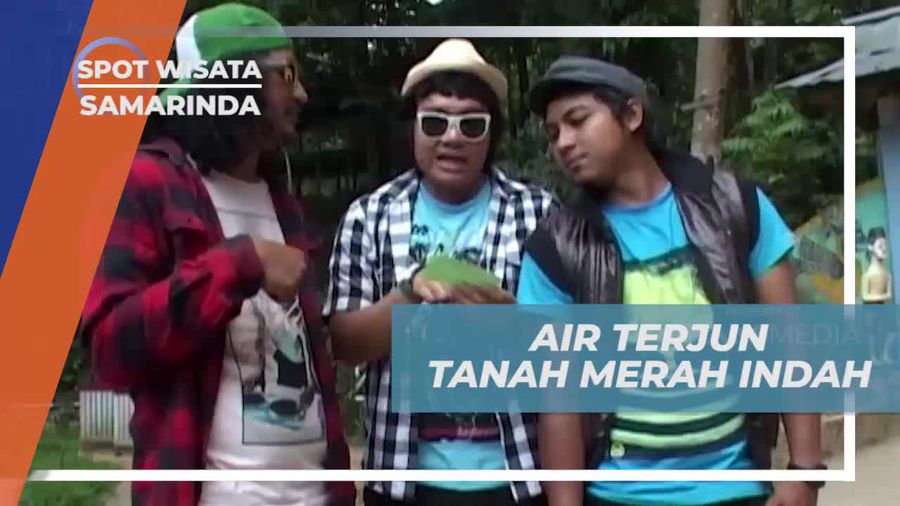 Menyambangi Air Terjun Tanah Merah Indah di Samarinda