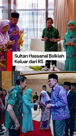 Video: Kondisi Terkini Sultan Brunei Hassanal Bolkiah Setelah Dirawat di RS