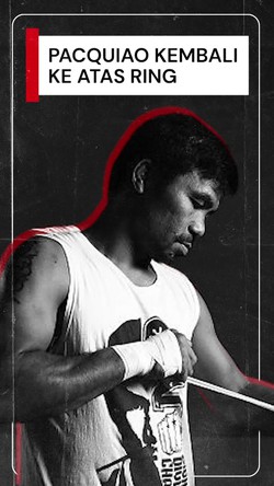 Video: Sosok Manny Pacquiao yang Kembali ke Atas Ring Usai Pensiun