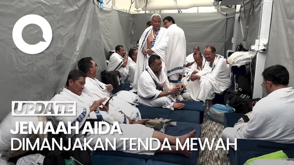 Video: Keren! Begini Tenda Jemaah Haji Khusus Aida Tourindo di Mina