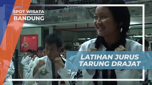 Berlatih Jurus Tarung Drajat di Bandung