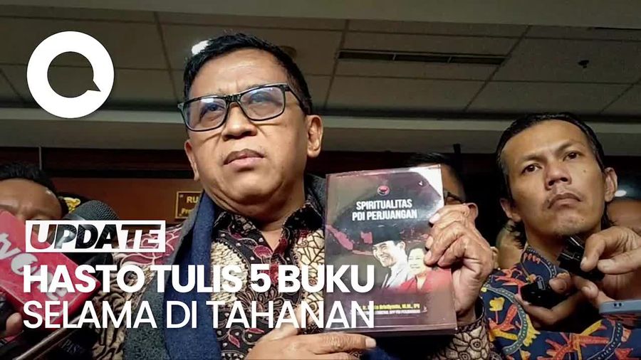 Video: Hasto Tirakat Puasa 3 Hari-3 Malam, Tulis 5 Buku Selama Ditahan KPK
