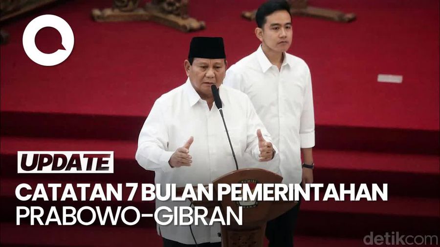 Video LSI Denny JA: 5 Rapor Biru, 2 Rapor Merah untuk Prabowo-Gibran