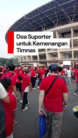 Video: Harapan Suporter Agar Indonesia Kalahkan China di GBK