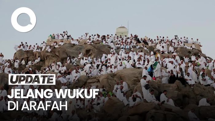 Video: Suasana Jelang Wukuf, Jemaah Haji RI Mulai Padati Arafah