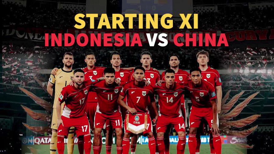 Video Prediksi Starting XI Timnas Indonesia Vs China