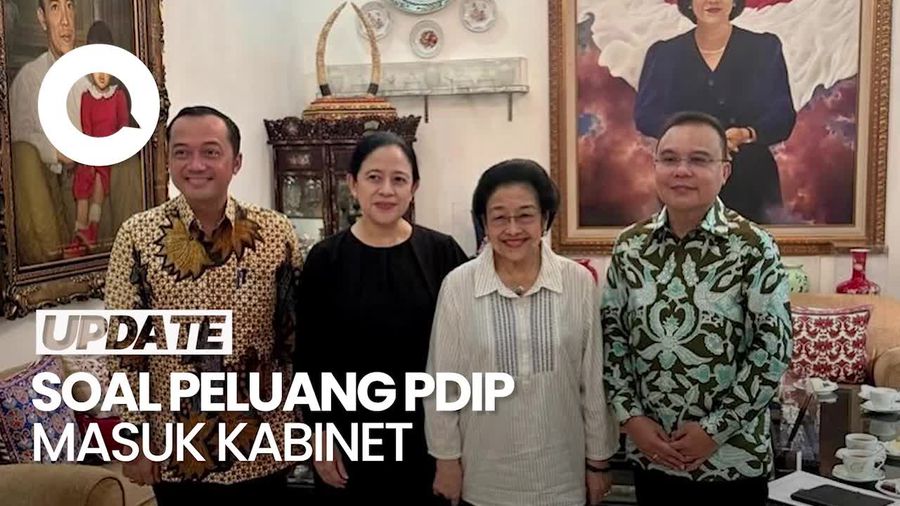 Video Dasco soal Peluang PDIP Gabung Kabinet: Belum Ada Pembahasan 