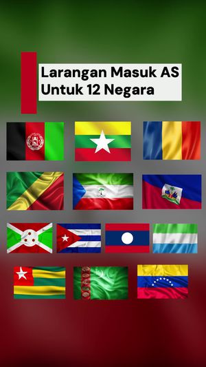 Video: Daftar Lengkap 12 Negara yang Warganya Dilarang Masuk AS Oleh Trump