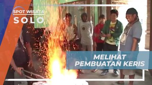 Melihat Proses Pembuatan Keris Tradisional di Solo Jawa Tengah