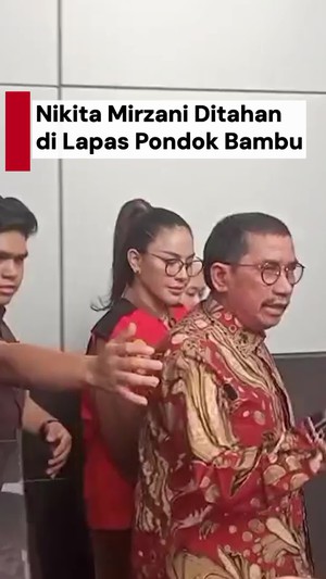 Video Nikita Mirzani Akan Ditahan 20 Hari di Rutan Pondok Bambu