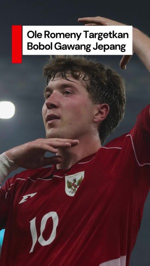 Video: Ole Romeny Kini Targetkan Bobol Gawang Jepang