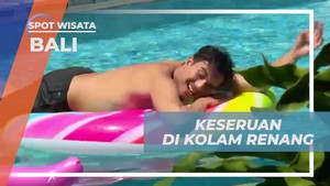 Berenang Seru di Kolam Penginapan Bali