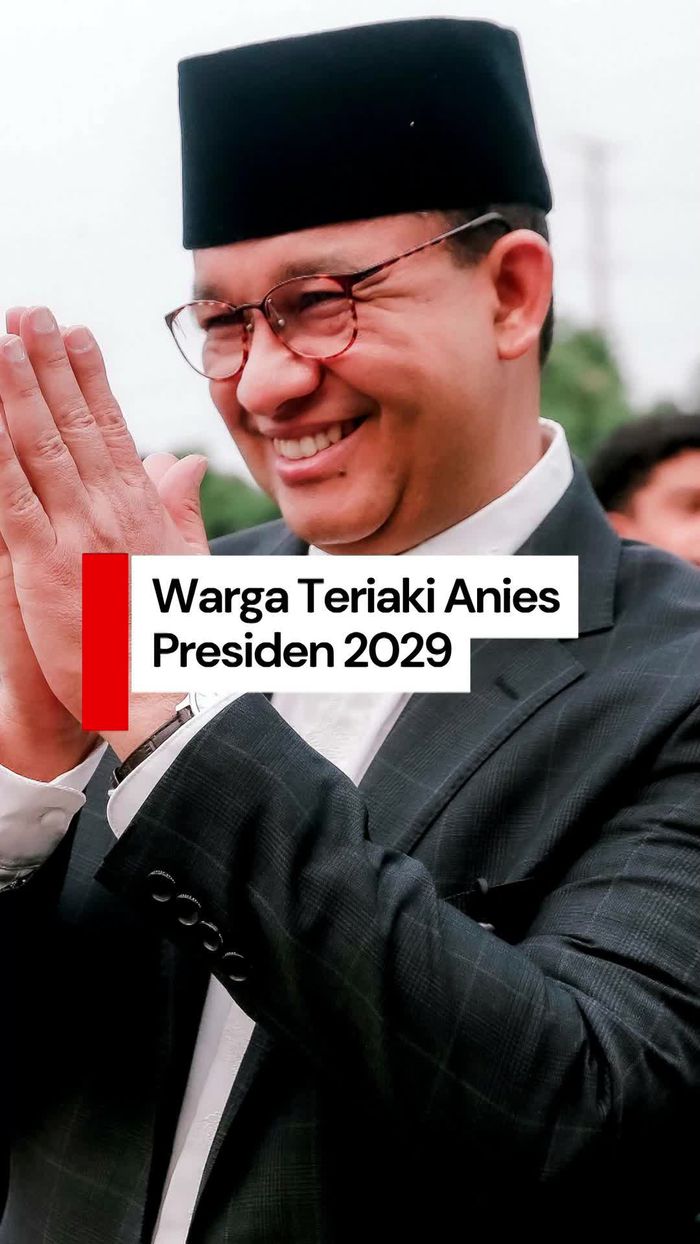 Video: Kala Warga Teriaki Anies Presiden 2029 Seusai Salat Idul Adha