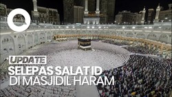 Video Suasana Selepas Salat Idul Adha di Masjidil Haram