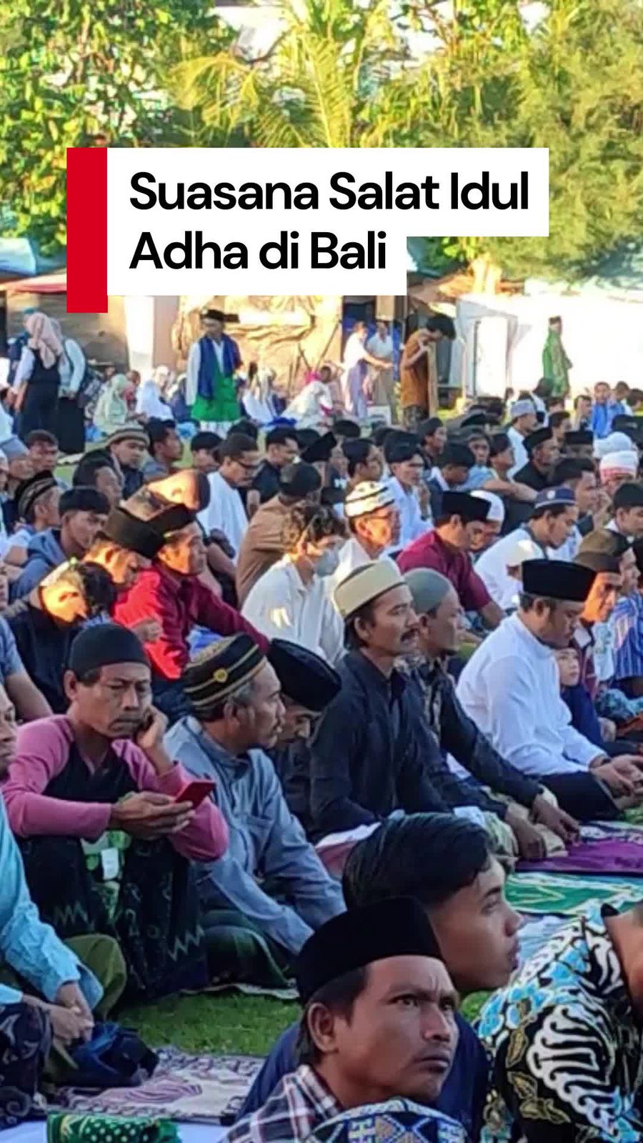 Video: Tak Hanya Warlok, WNA Rupanya Juga Antusias Salat Idul Adha di Bali