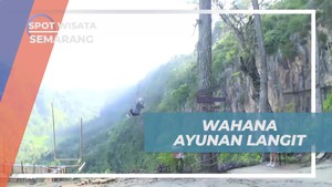 Mencoba Sensasi Ayunan Langit di Pinggir Tebing Gumuk Reco Semarang