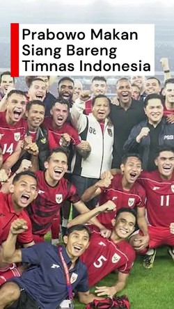 Video Prabowo Undang Timnas Makan Siang, Jay Idzes: Dia Bangga