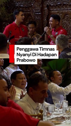 Video: Duet Marselino-Nadeo Nyanyikan Lagu untuk Presiden Prabowo