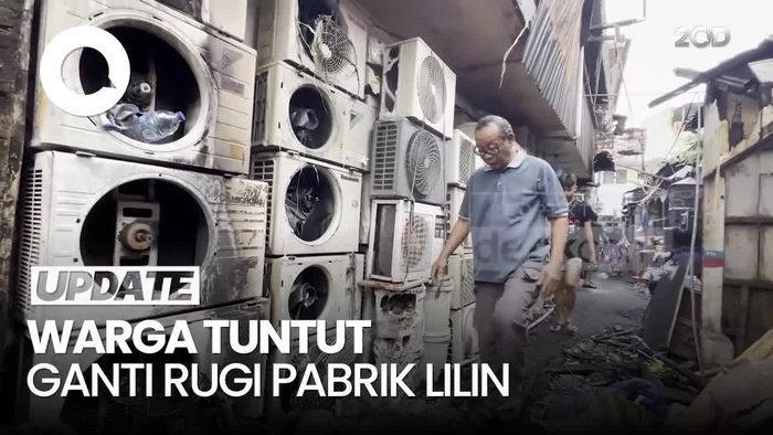 Video: Rumah Terbakar, Warga Minta Pabrik Lilin di Jakbar Ganti Rugi Rp 500 Juta