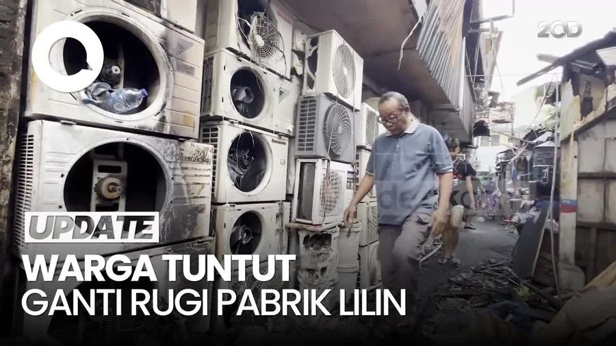 Video: Rumah Terbakar, Warga Minta Pabrik Lilin di Jakbar Ganti Rugi Rp 500 Juta
