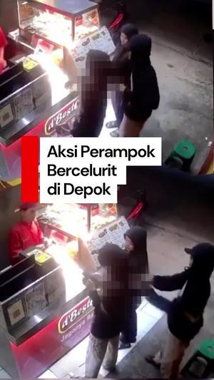 Video Viral Perampokan di Depok, Celurit Menempel di Leher Korban
