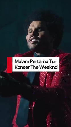 Video: The Weeknd Memulai Tur Konsernya di Stadion MetLife