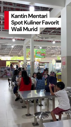 Video: Banyak Tenant Kuliner, Kantin Sekolah Ini jadi Favorit Wali Murid
