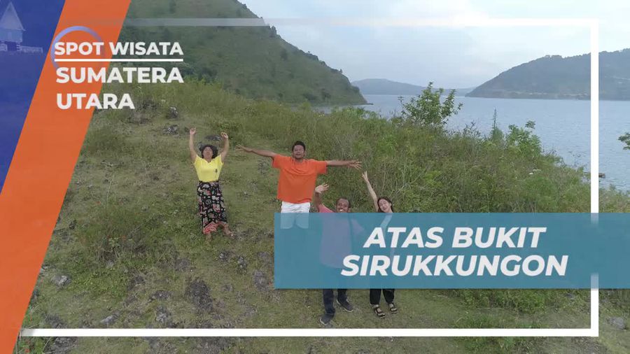 Mendaki Bukit Sirukkungon di Pulau Samosir Sumatera Utara