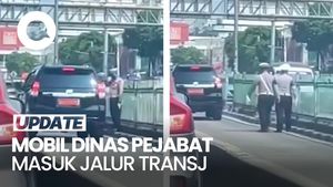 Video Polisi soal Viral Mobil Dinas Pejabat Masuk Jalur TransJ: Ter-capture E-TLE