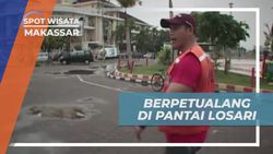 Berpetualang dan Menikmati Pantai Losari di Makassar