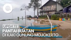 Video: Nikmati Sensasi Pantai Buatan di Ketinggian 1.300 Mdpl Mojokerto