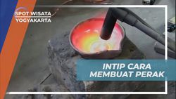 Mengintip Proses Membuat Perhiasan Perak di Yogyakarta
